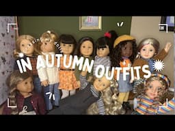 Dress My American Girl Dolls for Autumn with me! Fashion tips, my favorite ‘fits, & more.