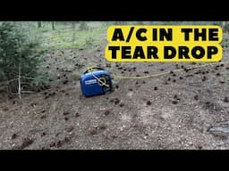 How To Run Your Air Conditioner When Your Not Plugged Into 110 Power - Teardrop Trailer