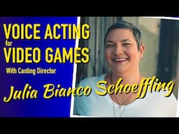 Voice Acting for Video Games with Julia Bianco Schoeffling | Booth Junkie