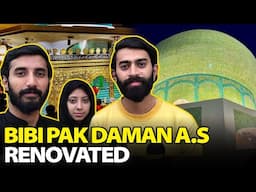 Bibi Pak Daman A.S Tour❤️Alhamdulillah VIP Tour After Renovation | UF Reaction