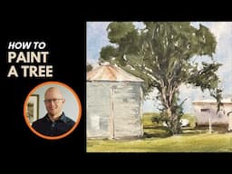 Painting a Watercolor Tree - In 3 Steps