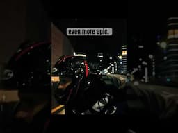 Check out this 75km TOKYO NIGHT RIDE! Yamaha YZF-R1 vs. SPEED TRIPLE. #motorcycle  #yzfr1 #tokyo