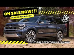 2025 Ford Expedition // at the Houston Auto Show // Updated Tech // On Sale Now