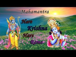 Hare Krishna Hare Rama | 108 Times Chant |  हरे कृष्णा हरे रामा | Hare Krishna Mahamantra