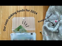 Vlog : Our Sinking Funds For 2024 : Knitting & Reading Update : April 2024