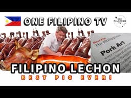 FILIPINO LECHON THE BEST PIG EVER! #lechon