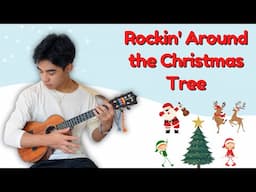 Rockin' Around the Christmas Tree || Ukulele Tutorial w/ Full Band Jam Track!