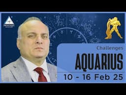 Aquarius Weekly Horoscope Video For 10th February 2025 | Preview