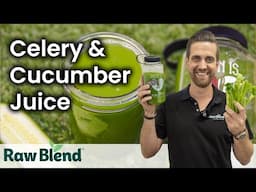 How to make a Celery and Cucumber Juice in a Greenstar Juicer | Recipe Video