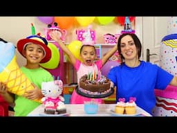 Happy Birthday Song + Rain Rain Go Away Song | Nursery Rhymes & Kids Songs