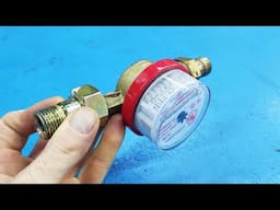 The secret of the old water meter that few people know about! A brilliant idea.