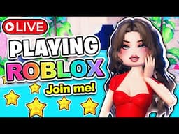 🔴LIVE! Playing ROBLOX with Subscribers!