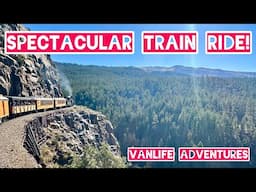 SPECTACULAR Train Ride Durango to Silverton 🚊 | Solo Female VanLife Adventures | Colorado!