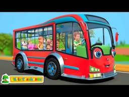 Wheels On The Bus, Nursery Rhyme And Kids Song