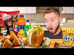 German Tries South African Food