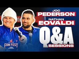 Joc Pederson & Nathan Eovaldi | Rangers Fan Fest Q&A