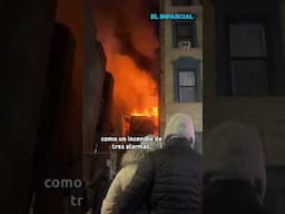 Incendio en edificio de Manhattan moviliza a más de 170 bomberos