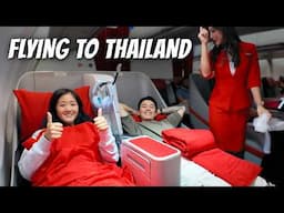 Flying CHEAPEST Business Class to Thailand (Lie-Flat Luxury on a Budget!)