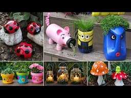 Budget-Friendly Garden Crafts: Create Stunning Decorations with Household Items