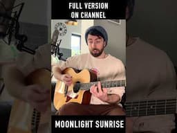 MOONLIGHT SUNRISE ACOUSTIC #shorts