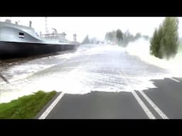 SHIP LAUNCH WAVES - Boat Launches and BIG SPLASHES