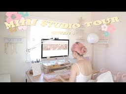 studio vlog 🎀 mini jewelry studio tour in my happy place! episode 4