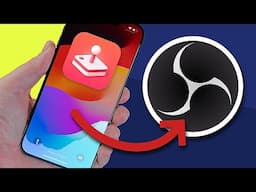 How to capture iPhone 15 in OBS Studio (No Apps needed)