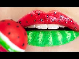 Edible Lipsticks & Makeup out of Candy