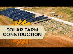 How a Solar Farm is Constructed (What Landowners Can Expect)