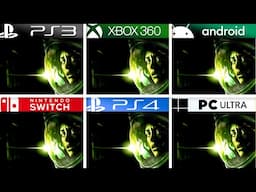 Alien Isolation | PS3 vs Xbox 360 vs Android vs Switch vs PS4 vs PC | Full Graphics Comparison