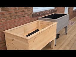 RAISED BED GROWING! EASY AND VERY PRACTICAL! CHECK IT OUT!