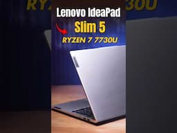 Lenovo IdeaPad Slim 5 Review - Ryzen 7 7730U 🔥 Best Laptop Under 65000