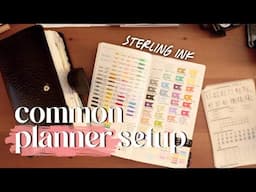 2025 Common Planner Setup | Sterling Ink | Prepping for 2025