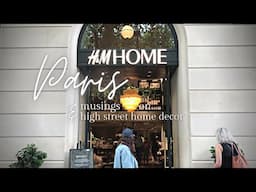 🛍 H&M Home Store Paris Grand Opening | Affordable French Decor Ideas