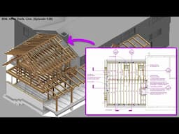 Modeling Wood Structure in Revit - Residential (The North Wing - PT 4)