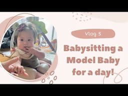 japan vlog: Baby sitting a German-Japanese baby | Filipino instant food Grocery shopping | Filipina