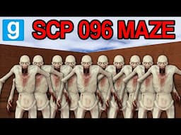 SCP-096 IN A GIANT MAZE! - Garry's mod Sandbox