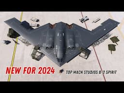 Will it lift your Spirit!? B-2 by Top Mach Studios | First Look | Microsoft Flight Simulator