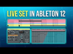 Live Act Setup in Ableton 12 Session View