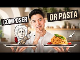 COMPOSER or PASTA? 🇮🇹🍝 Can YOU tell the DIFFERENCE?