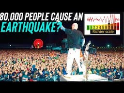 Can 80,000 People Cause an Earthquake by Jumping? Lets Find Out - Five Finger Death Punch