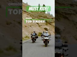 Best Oregon Motorcycle Roads! Top 3 List of Scenic Roads