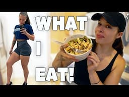 WHAT I EAT (to lose fat/maintain muscle!)