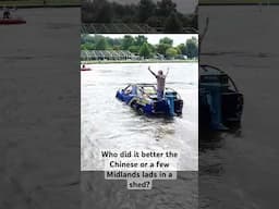 Who won the race to floating cars China orBritain? #treacletowner #thetreacletowner #cars #yangwang