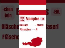 Examples of the ERL sound in Austrian German