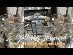 Z Galleria Inspired • Dollar Tree DIY • Affordable Home Decor • Glam DIY • Best Dollar Tree Ideas