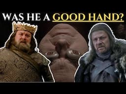 Was Jon Arryn a Good Hand of the King to Robert Baratheon?