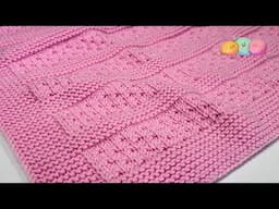 How to Knit the "Gracie" Baby Blanket