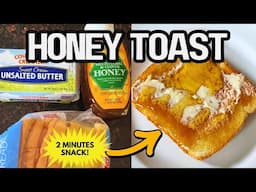 Ultimate Honey Toast Recipe: Crispy Golden Masterpiece That Melts in Your Mouth 🍯 Quick and Easy! 🍞✨