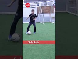 Perfect ball manipulation for young beginner soccer players to develop mastery of ball & confidence